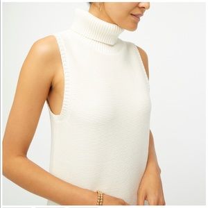 J Crew turtle neck sweater tank